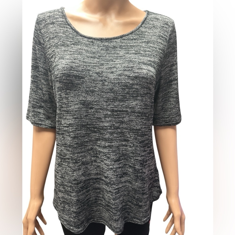 Apt 9 - EC -Gray Knit Top